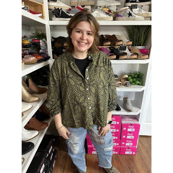 Jaded Gypsy | Tops | New Jaded Gypsy Splash Of Color Top In Garden View ...